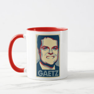 Mug Parodie politique d'affiche de Matt Gaetz