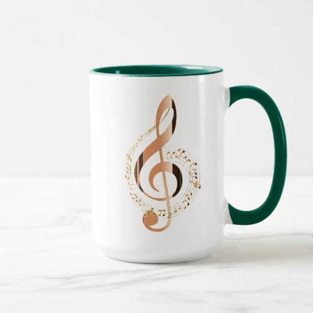 Mug Paroles en mouvement - Conception de devis de musi (Droite)