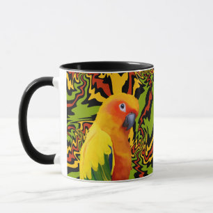 Mug Parrot coloré coloré et vif