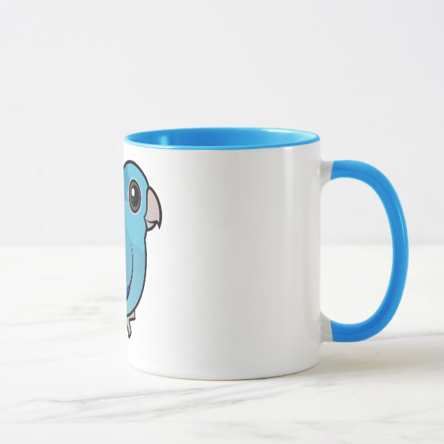 Mug Parrotlet Pacifique bleu (Droite)