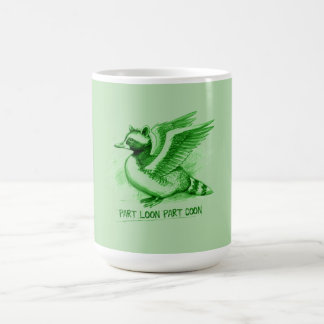 Mug Part Loon Part Coon  Hybrid Creature