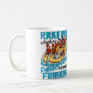 Mug Partenaires de pagaie de radeau Sports nautiques R