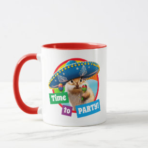 Mug Parti Chipmunk De Sombrero