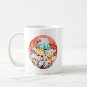 Mug Parti Manekineko Hanami