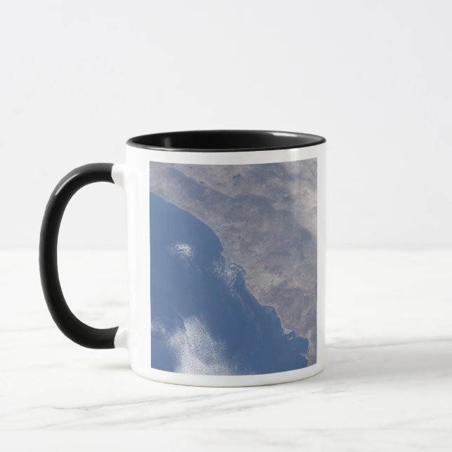 Mug Partie sud de la Californie vue depuis l'espace (Gauche)