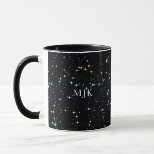 Mug Parties scintillant arc-en-ciel scintillante dans