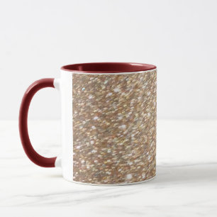 Mug Parties scintillant d'or Glamor Party Festive Lumi
