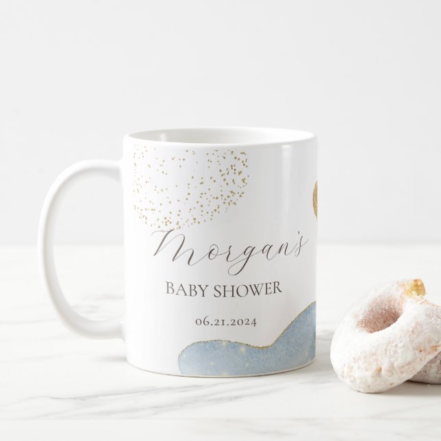Mug Parties scintillant magique Abstrait Baby shower M (Avec donut)