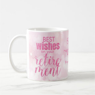 Mug Parties scintillant rose Glamour désir de retraite