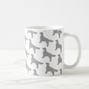 Mug Parties scintillant Silver Golden Retriever Motif