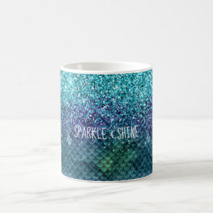 Mug Parties scintillant Turquoise d'étincelle de sir