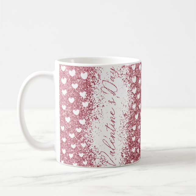 Mug Parties scintillant Valentines (Gauche)