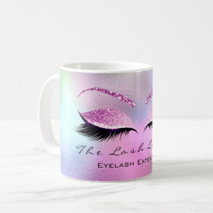 Mug Parties scintillantes d'Ombre de rose de studio de