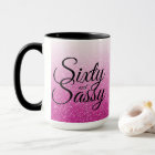 Parties scintillantes roses Ombre 60 et