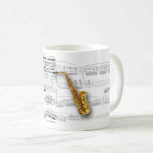 Mug partition and saxophone