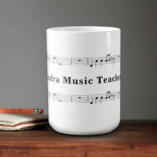 Mug Partition de musique (Music Sheet Mug)
