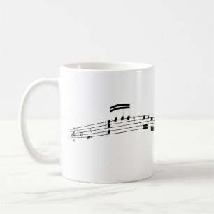 Mug Partition musicale