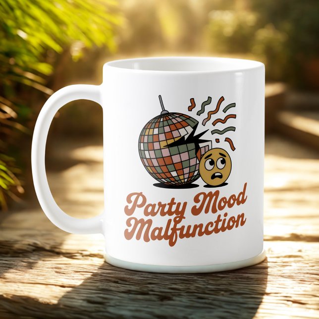 Mug Party Mood Malfunction | New Year’s Emotional Mood (Créateur téléchargé)