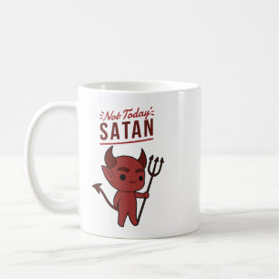 Mug Pas aujourd'hui, Satan