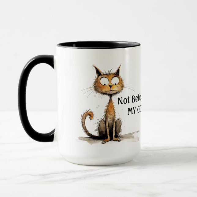 Mug Pas Avant Mon Café (Gauche)