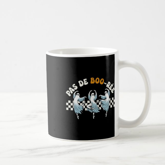 Mug Pas De Boo-rée Danse Éffrayante de ballet fantôme  (Droite)