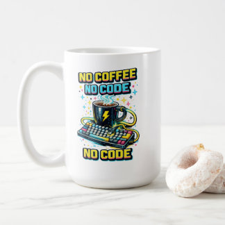 Mug Pas de café, pas de code