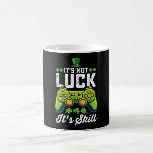Mug Pas de chance C'est de la compétence Jeu Saint Pat