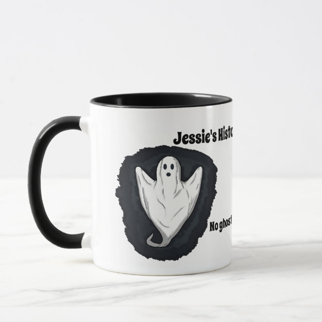 Mug Pas de chasse fantôme avant le café (Gauche)