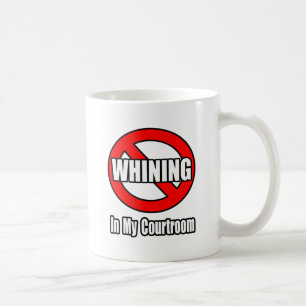 Mug Pas De Chatouillage Dans Ma Salle D'Audience