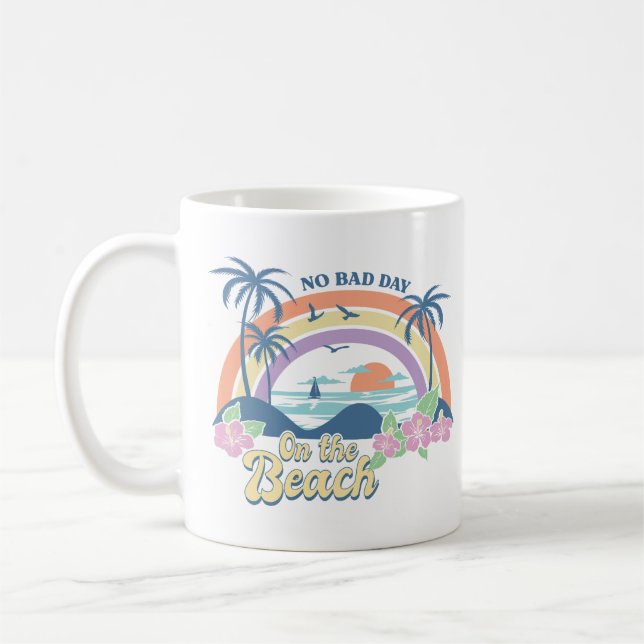 Mug Pas De Mauvaise Journée Sur La Plage (Gauche)