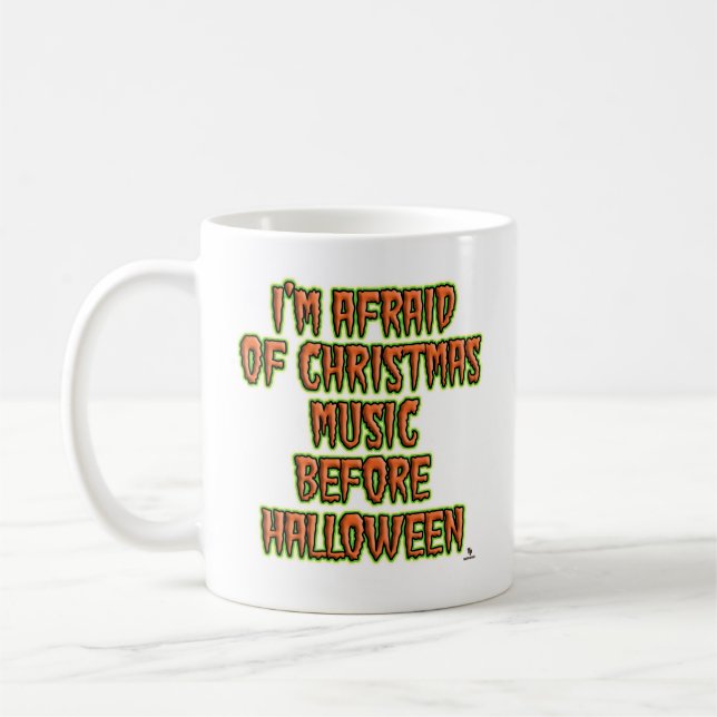 Mug Pas de musique de vacances avant le logo de l'Humo (Gauche)
