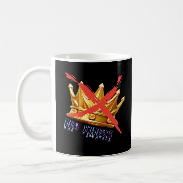 Mug Pas de rois design tendance (Gauche)