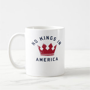 Mug Pas de rois en Amérique Anti-fascisme USA Classiqu