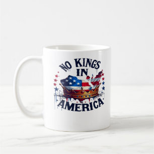 Mug Pas de rois en Amérique Classique Rétro Cool
