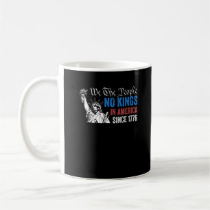 Mug Pas de rois en Amérique depuis 1776 Rétro Classiqu