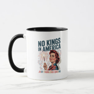 Mug Pas de rois en Amérique Fabulous Queens Pride 2025