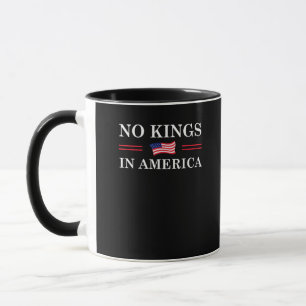 Mug Pas de rois en Amérique Liberté Pas de roi vit Amé