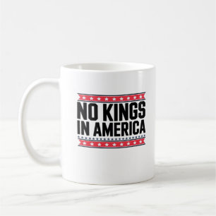 Mug Pas de rois en Amérique USA Minimal Clean