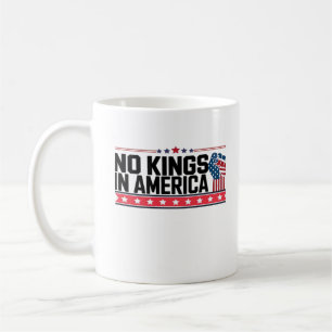 Mug Pas de rois en Amérique USA Minimal Clean