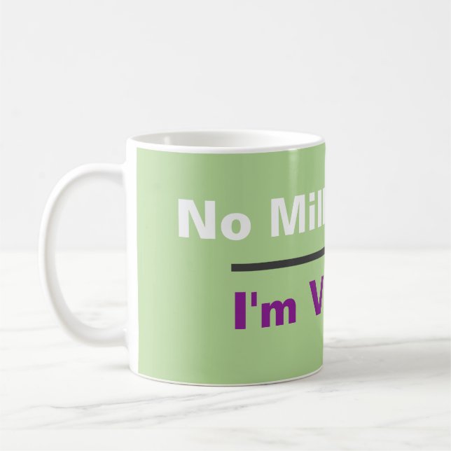 Mug Pas de Vegan au lait (Gauche)