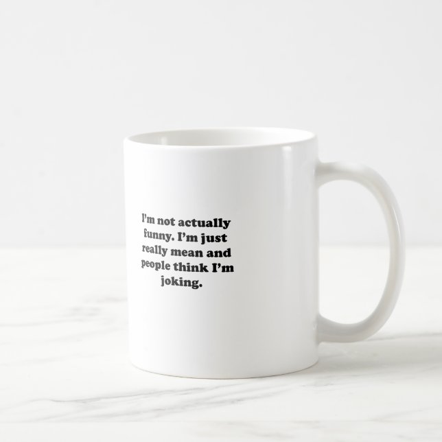 Mug Pas en fait drôle (Droite)