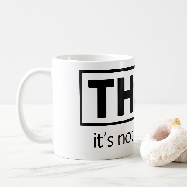 Mug Pas illégal (Avec donut)