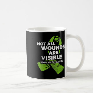 Mug Pas toutes les blessures Visible Santé mentale Sen