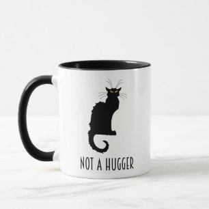 Mug Pas Un Gros Amusant Qui Introduit Le Chat Antisoci