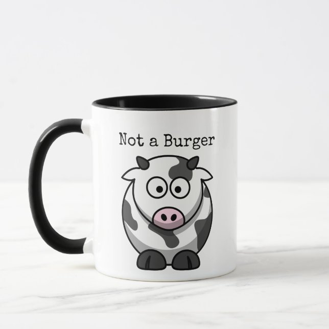 Mug Pas une vache à burger (Gauche)
