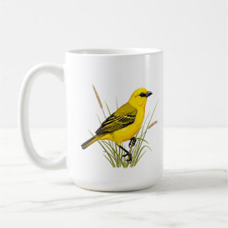 Mug pássaro amarelo