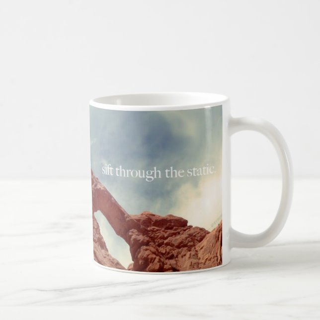 Mug passer à travers le statique (Droite)