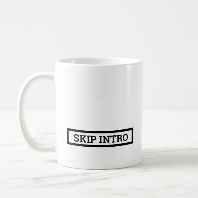 Mug Passer l'entrée (Gauche)