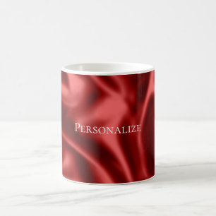 Mug Passion Rouge Romantique Faux Satin