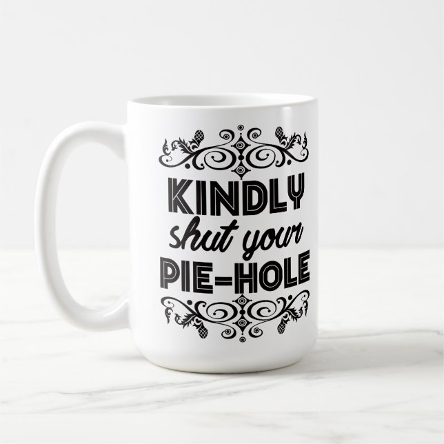 Mug Passive Agressive Café Lover Calme S'Il Vous Plaît (Gauche)